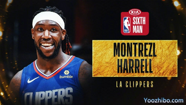 NBA最佳第六人<a href=/lanqiumianfei/clippers/ target=_blank class=infotextkey>快船</a>前锋哈雷尔当选