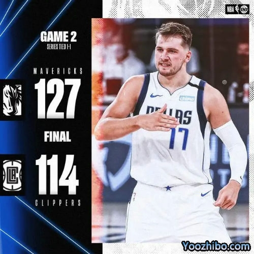 <a href=/lanqiumianfei/mavericks/ target=_blank class=infotextkey>独行侠</a>击沉<a href=/lanqiumianfei/clippers/ target=_blank class=infotextkey>快船</a>大比分扳1-1平！