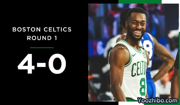 <a href=/lanqiumianfei/celtics/ target=_blank class=infotextkey>凯尔特人</a>4-0横扫<a href=/lanqiumianfei/76ers/ target=_blank class=infotextkey>76人</a>晋级次轮！